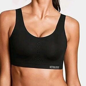 Victoria's Secret Gray Sports Bra with Crystal Embellishments